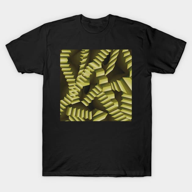 Liminal Stairs Yellow T-Shirt by IgorAndMore